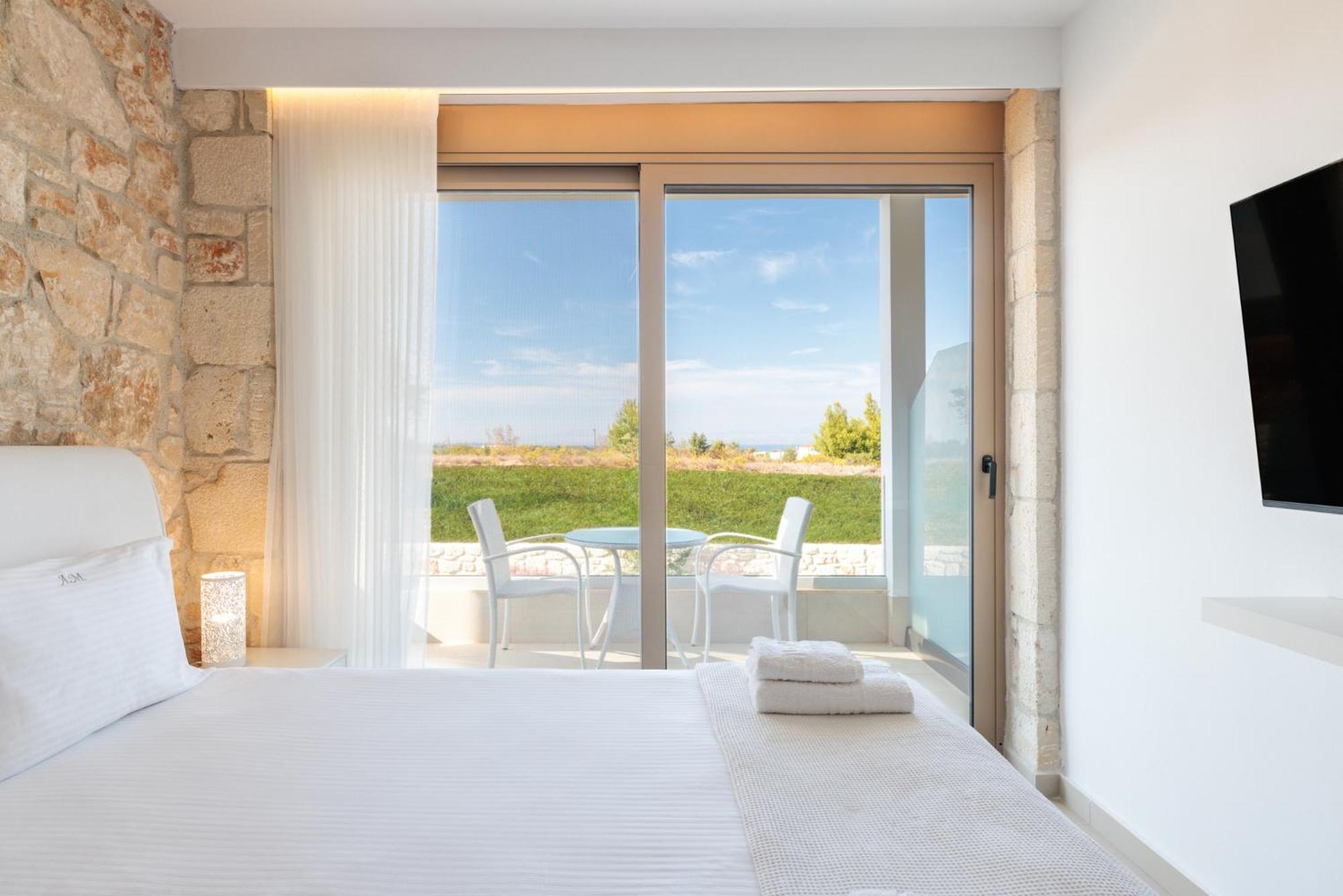 Anna Mare Luxury Apartments Áfitos Quarto foto