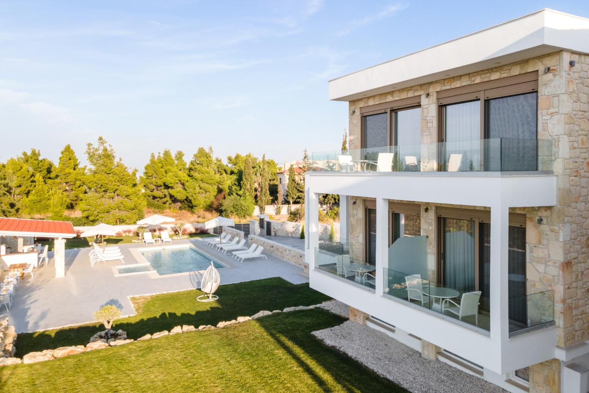 Anna Mare Luxury Apartments Áfitos Exterior foto