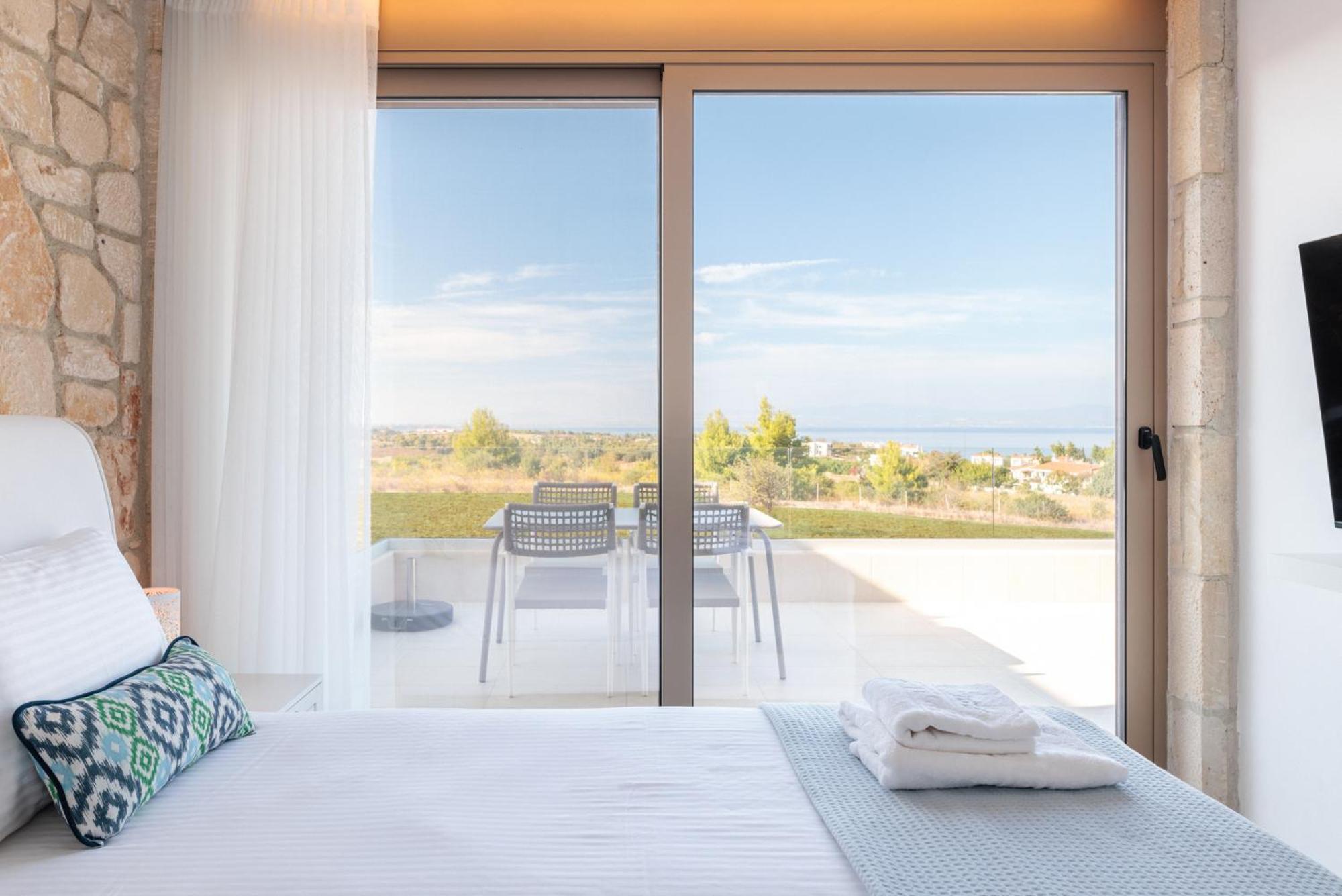 Anna Mare Luxury Apartments Áfitos Quarto foto